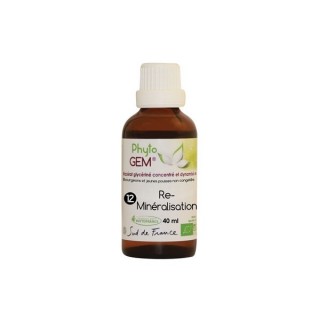 Phyto'gem N°12 Reminéralisant Bio - 40ml