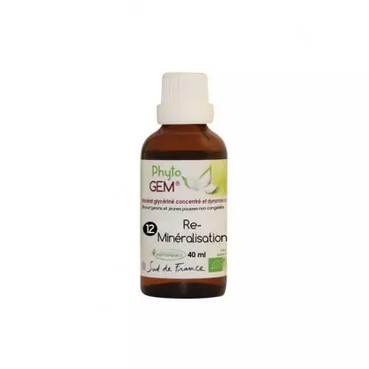 Phyto'gem N°12 Reminéralisant Bio - 40ml