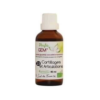 Phyto'gem N°23 cartilages et articulations Bio - 40ml