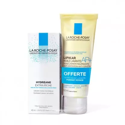 La roche posay hydreane extra riche 40ml + huile lavante offerte