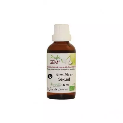 Phyto'gem N°15 Bien-être sexuel Bio - 40ml