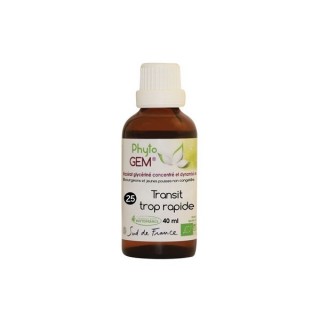 Phyto'gem N°25 Transit trop rapide Bio - 40ml