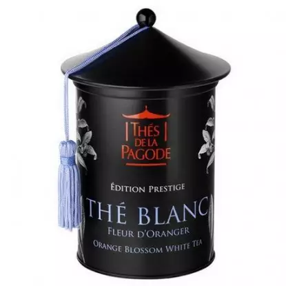 Thés de la pagode Thé Blanc Fleur d'Oranger Bio - 100g