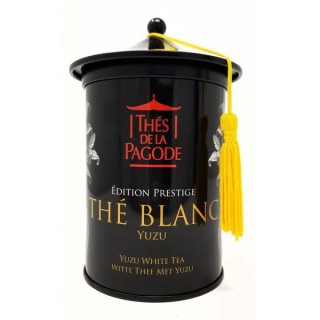 Thés de la pagode Thé Blanc Yuzu Bio - 100g