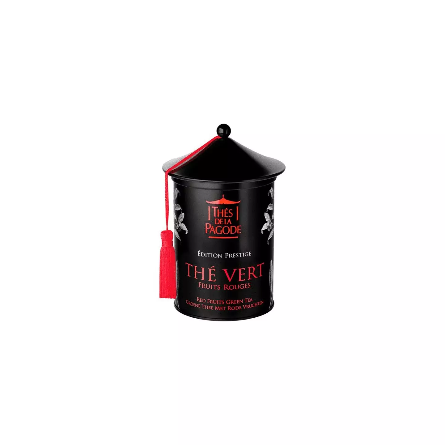 Thé Vert Fruits Rouges Thé vert Fruits Rouges Bio Thés de la pagode - Infusion parfumée - 100g