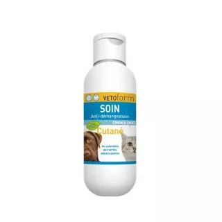 Vetoform Lait anti-démangeaisons chien et chat - 125ml