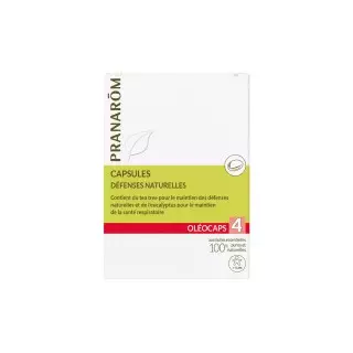 Pranarom Oléocaps 4 Défenses Naturelles 30 Comprimés