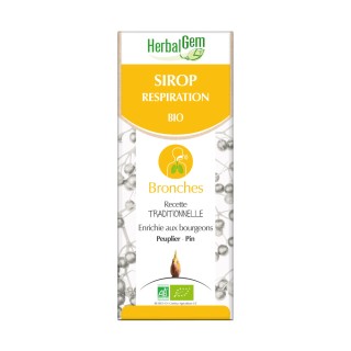 HerbalGem Sirop respiration Bio 150ml
