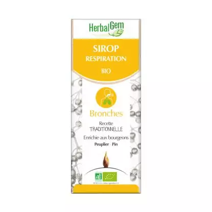 HerbalGem Sirop respiration Bio 150ml