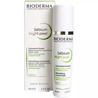 Bioderma Concentré lissant Sebium Night Peel - 40ml
