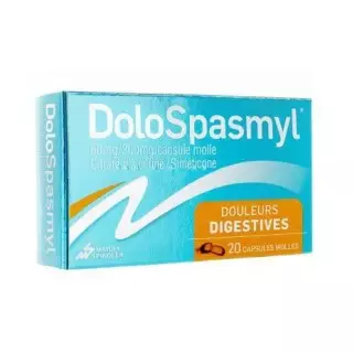 Mayoly Spindler DoloSpasmyl 60mg/300mg - 20 capsules