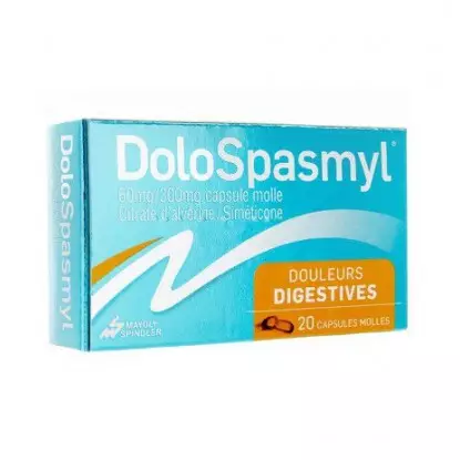 Mayoly Spindler DoloSpasmyl 60mg/300mg - 20 capsules