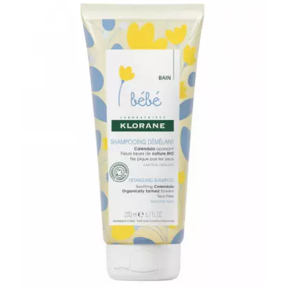 Klorane bébé shampooing démêlant 200ml