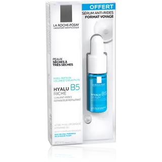 La roche posay hyalu B5 soin riche 40ml + sérum offert