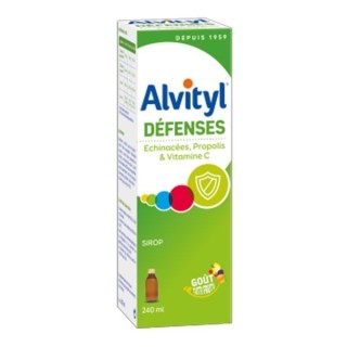 Alvityl Défenses sirop goût tutti-frutti - 240 ml