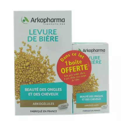 Arko Levure de Biere 445mg 150+45 Gélules