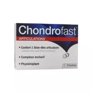 3C Pharma Chondro FAST Articulations 60 Comprimés