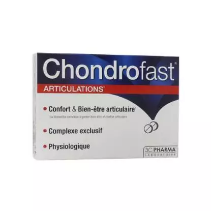 3C Pharma Chondro FAST Articulations 60 Comprimés