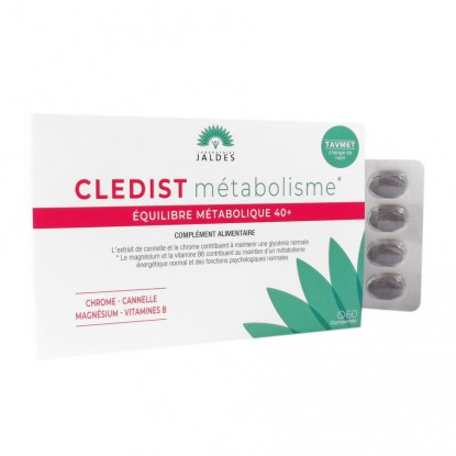 Jaldès Cledist Métabolisme - 60 comprimés