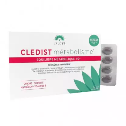 Jaldès Cledist Métabolisme - 60 comprimés