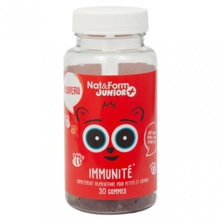 Nat&Form Junior + Immunité - 30 oursons fruités