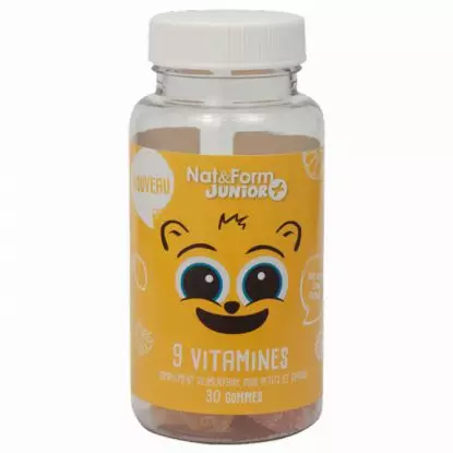 Nat & form ours + juniors 30 gommes