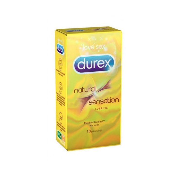 DUREX Natural sensation boîte de 10