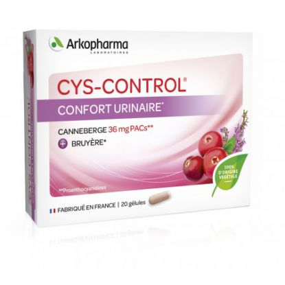 Cys-control confort urinaire 20 gélules