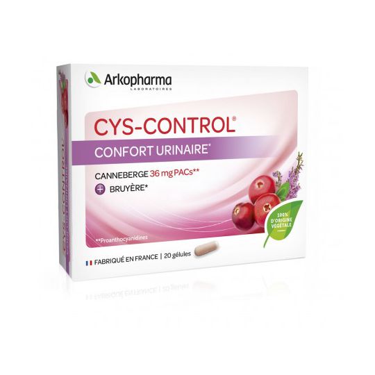 Cys-control confort urinaire 20 gélules
