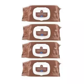 Gifrer lingettes nettoyantes huile d'olive lot de 4x70