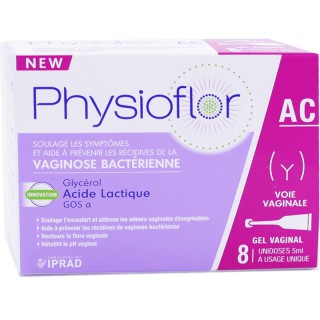 Physioflor AC vaginose bactérienne - 8 unidoses