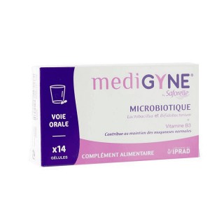 Saforelle Medigyne Microbiotique - 14 gélules