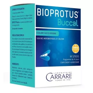 Carrare Bioprotus Buccal - 14 sticks