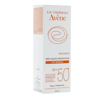 Avène tres haute protection lait mineral 50spf+ 100ml