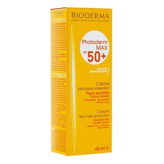 Bioderma photoderm max spf 50+ creme solaire 40ml