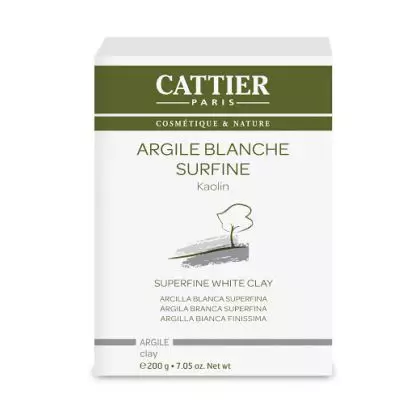 Cattier argile blanche surfine 200g