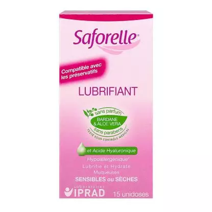 SAFORELLE lubrifiant unidose X15