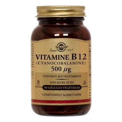 Solgar vitamine B12 500ug bte de 50