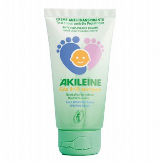 Akileïne Kids crème anti transpirante - 75ml