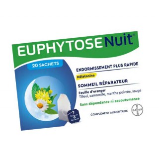 Euphytose nuit infusion - 20 sachets