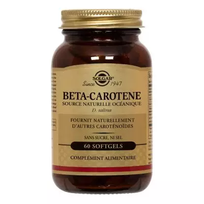 Solgar Beta carotene 7 mg 60 Gélules