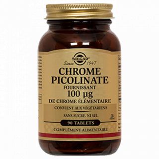 Solgar Chronium Picolinate 90tabs