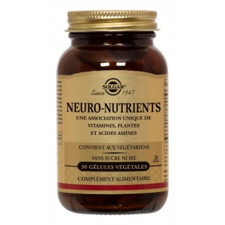 Solgar Neuro Nutrients 30 gélules végétales