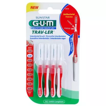 Gum Brossette Interdentaires Trav-ler 0,8mmx4