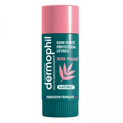 Dermophil Indien Stick lèvre protection teinté rose poudré - 4g