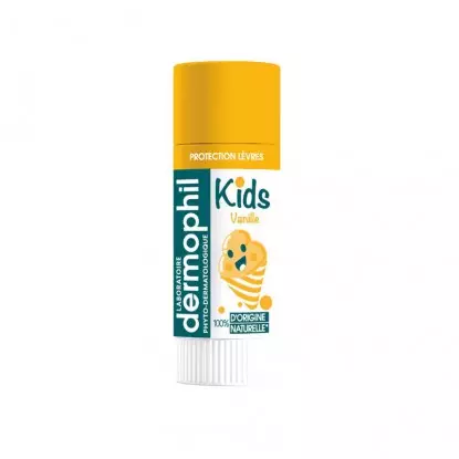 Dermophil Indien Stick lèvre protection kids goût vanille - 4g