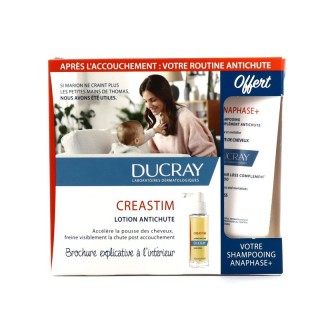 Ducray Kit Creastim antichute x 3 soins