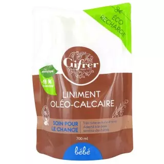Gifrer Bébé Liniment oléo-calcaire pour le change Éco-recharge - 700ml