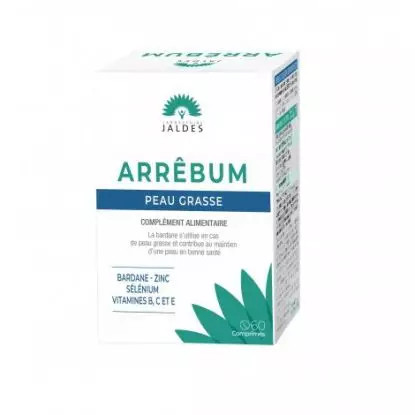 Jaldes Arrêbum peaux grasses 60 comprimés