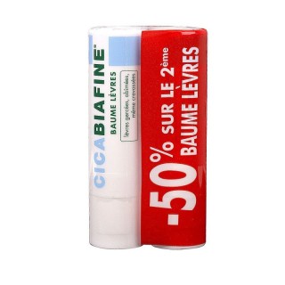 Cicabiafine baume lèvres réparateur intensif - 2 x 4,9g